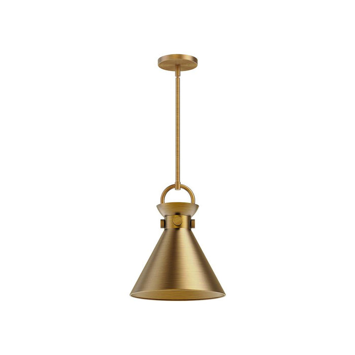 Alora Emerson 11-in Aged Gold 1 Light Pendant