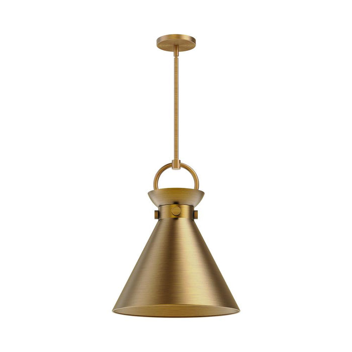 Alora Emerson 14-in Aged Gold 1 Light Pendant