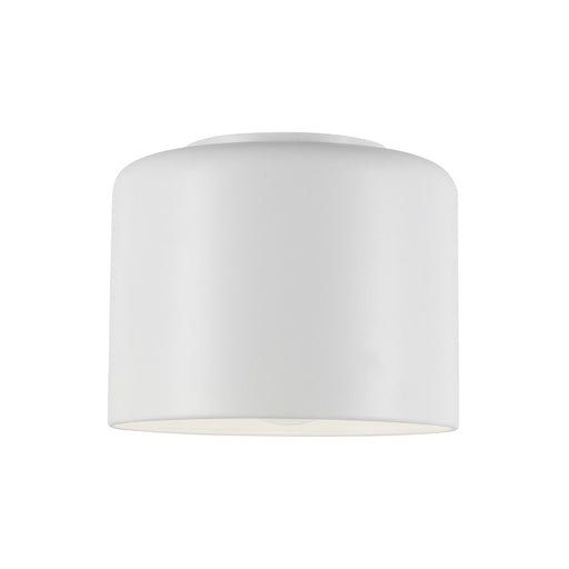 1lt Incand Flush Mount, Mw Shade | EMI-81FH-MW