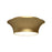 Emiko 12-in Brushed Gold 2 Lights Flush Mount | FM523013BG