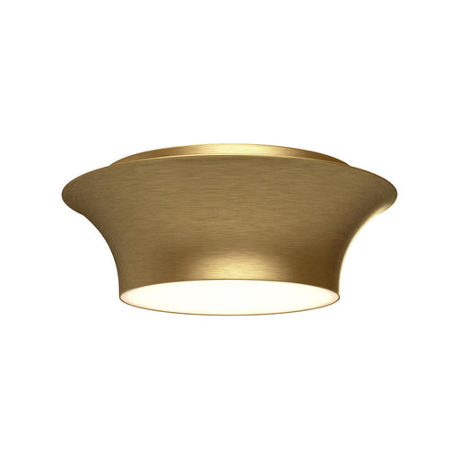 Emiko 12-in Brushed Gold 2 Lights Flush Mount | FM523013BG
