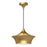 Alora Emiko 12-in Brushed Gold 1 Light Pendant
