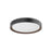 Essex 16-in Black/walnut Led Flush Mount | FM43916-BK/WT-5CCT