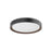 Kuzco Lighting Inc Essex 16-in Black/Walnut LED Flush Mount