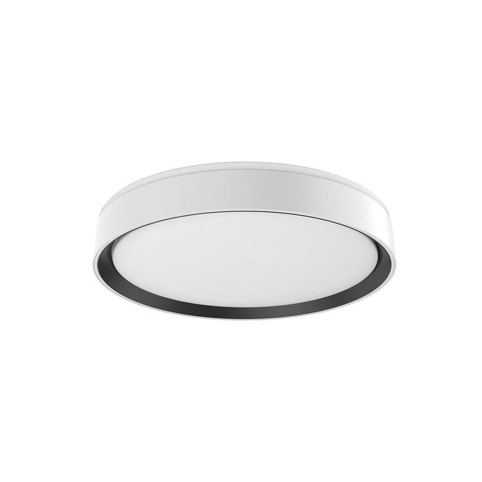 Kuzco Lighting Inc Essex 16-in White/Black LED Flush Mount