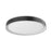 Essex 20-in Black/white Led Flush Mount | FM43920-BK/WH-5CCT