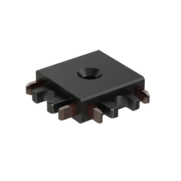 Continuum - Track-led Track Connecting Cord | ETMSC90-2WALL-BK
