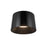 Etta 13-in Jet Black Led Flush Mount | FM16512-JB-3WCCT-UNV