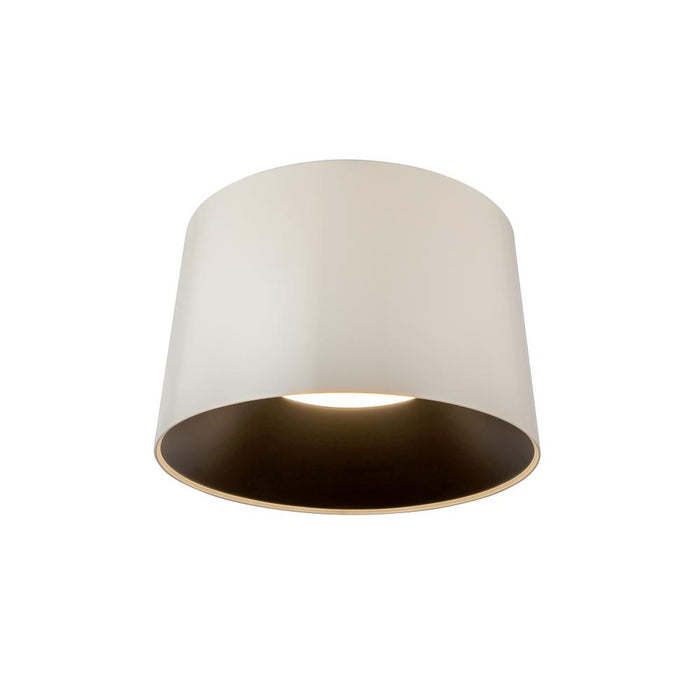 Etta 13-in Pearl White Led Flush Mount | FM16512-PW-3WCCT-UNV