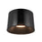 Etta 19-in Jet Black Led Flush Mount | FM16520-JB-3WCCT-UNV
