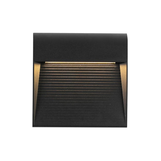 Casa 7-in Black Led Exterior Wall Sconce | EW27907-BK