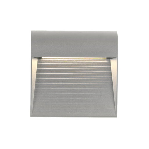 Casa 7-in Grey Led Exterior Wall Sconce | EW27907-GY