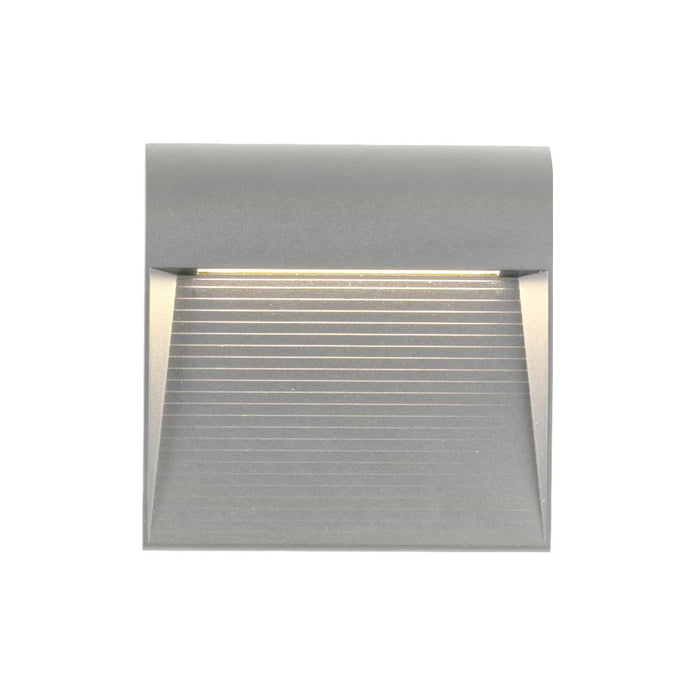 Casa 7-in Grey Led Exterior Wall Sconce | EW27907-GY