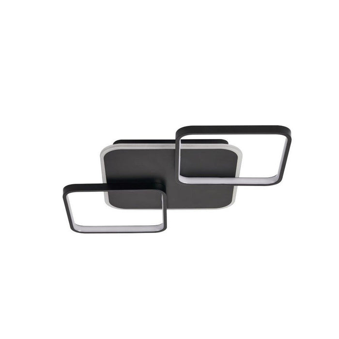 Avista Apex Flush Mount Black -led | F2412BK