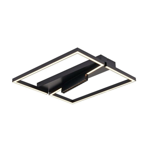 Avista Milo Flush Mount Square Black -led | F2815BK