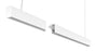 Eurofase 8' LED Linear Suspension Mount Extension Kit, 2" Wide, 3000K, White