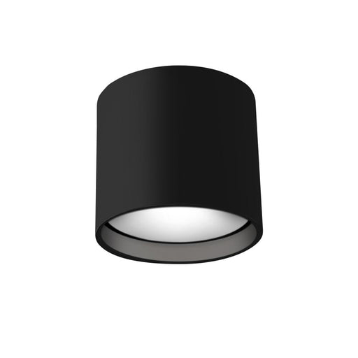 Falco 5-in Black Led Flush Mount | FM10605-BK-UNV