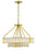 Crystorama Libby Langdon for Crystorama Farris 6 Light Aged Brass Chandelier | FAR-6006-AG