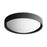 37w Flush Mount, Matte Black 3 Colour Change Temperature | FBN-1840LEDFH-MB