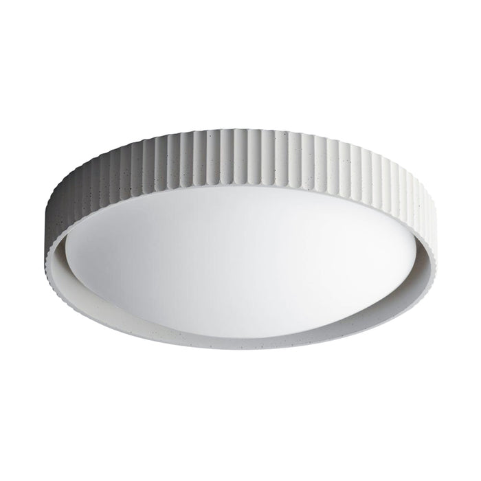 37w Flush Mount, Matte White 3 Colour Change Temperature | FBN-1840LEDFH-MW
