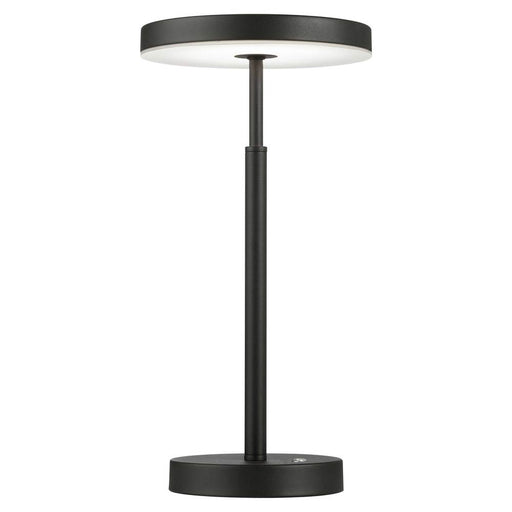 10w Table Lamp, Sb W/ Wh Acrylic Diff | FCE-1510LEDT-SB