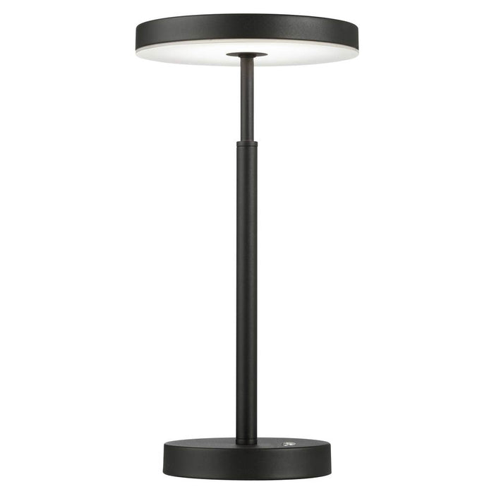 10w Table Lamp, Sb W/ Wh Acrylic Diff | FCE-1510LEDT-SB
