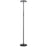 30w Floor Lamp, Sb W/wh Acrylic Diffuser | FCE-5430LEDF-SB