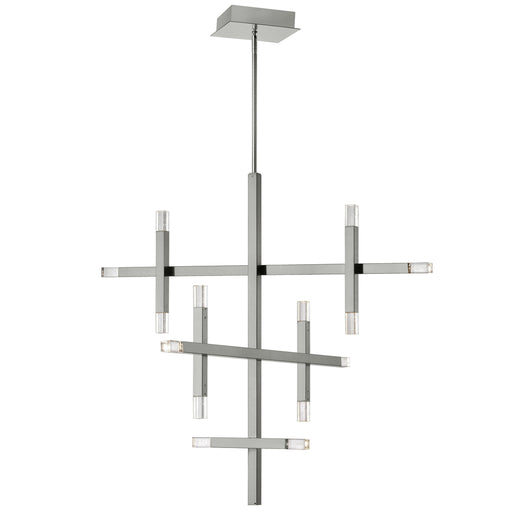 42w Chandelier, Pc W/ Acrylic Diffuser | FCS-3656C-PC
