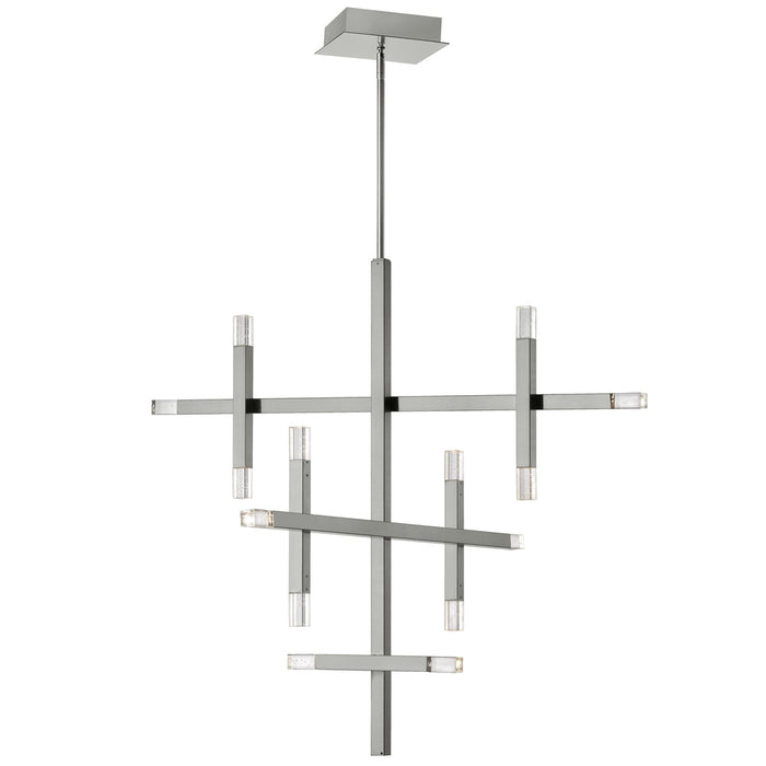 42w Chandelier, Pc W/ Acrylic Diffuser | FCS-3656C-PC