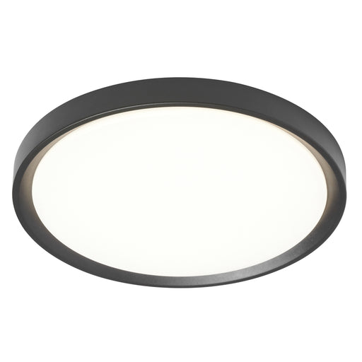 30w Flush Mount, Mb W/ Wh Diffuser | FID-1630LEDFH-MB