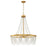 Fiona 27'' Antique Gold Chandelier | FIO-A9104-GA-WH