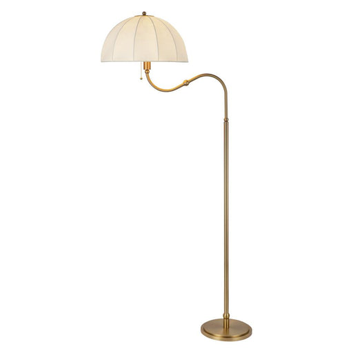 Crosby 68-in Brushed Gold Socket Floor Lamp | FL661068BG