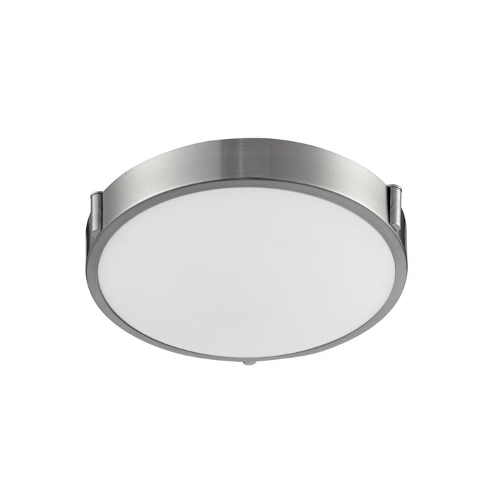 Floyd 11-in Brushed Nickel Led Flush Mount | 501102-LED