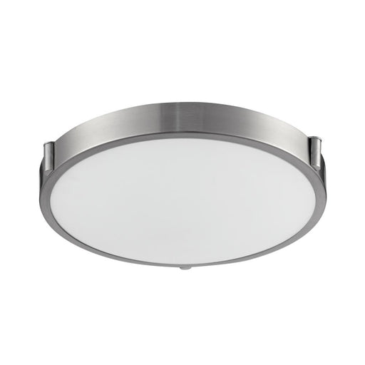 Floyd 13-in Brushed Nickel Led Flush Mount | 501112-LED