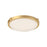 Floyd 13-in Brushed Gold Led Flush Mount | 501112BG-LED-5CCT