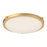 Kuzco Lighting Inc Floyd 17-in Brushed Gold LED Flush Mount