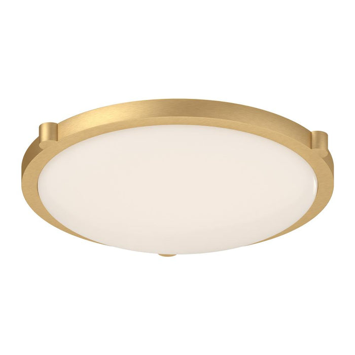 Kuzco Lighting Inc Floyd 17-in Brushed Gold LED Flush Mount