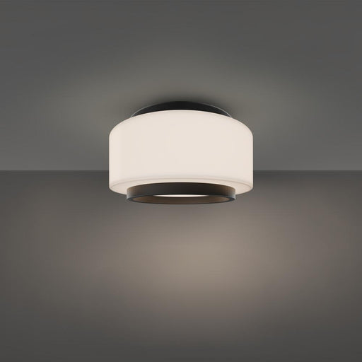 Preston Flush Mount Light | FM-12508-40-BK