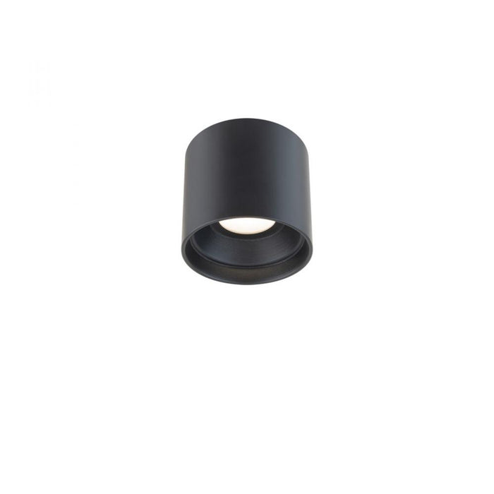 Squat Outdoor Flush Mount Light | FM-W46205-30-BK