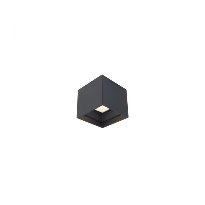 Kube Outdoor Flush Mount Light | FM-W62205-40-BK