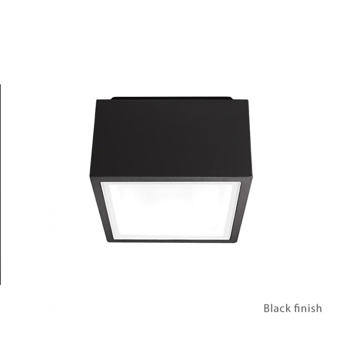 Bloc Outdoor Flush Mount Light | FM-W9200-BK