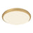 Malta 15-in Brushed Gold Led Flush Mount | FM1515-BG-5CCT