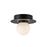 Elixir 6-in Black Led Flush Mount | FM15506-BK-UNV