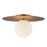 Elixir 14-in Brushed Gold Led Flush Mount | FM15514-BG-UNV