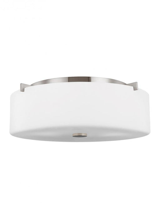 Large Three Light Flush Mount | FM312EN3/BS