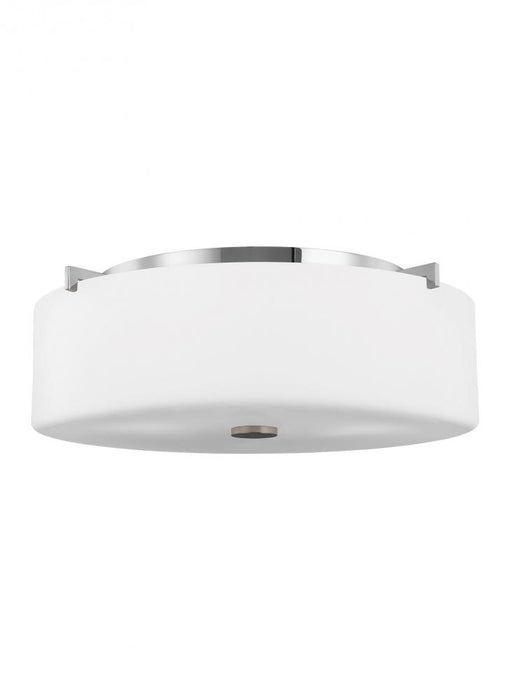 Generation Lighting Large Three Light Flush Mount