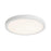 Mio 12-in White Led Flush Mount | FM47712-WH-5CCT