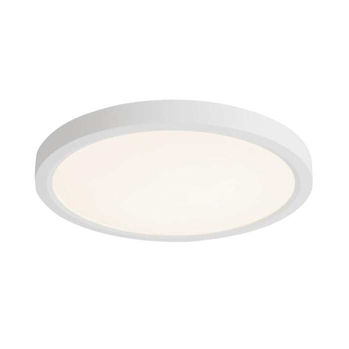 Mio 12-in White Led Flush Mount | FM47712-WH-5CCT