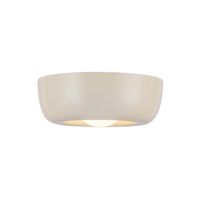 Hayden 6-in Pearl White Led Flush Mount | FM68506-PW