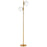  2 Light  Incandescent Floor Lamp, Agb W/wh Opal Glass | FOL-662F-AGB